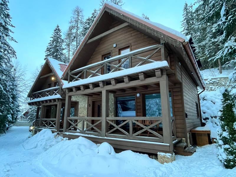 Chalet v zime